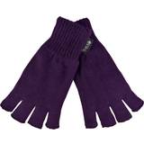 Purple - Women Gloves THMO Womens Ladies Thermal Fingerless Gloves