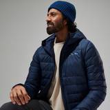 Silk Outerwear Berghaus Men's Silksworth Hooded Down Insulated Jacket Blue