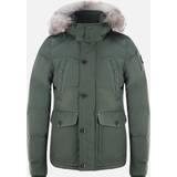 Moose Knuckles Outerwear Moose Knuckles Round Island Can Army Bomber Down Jacket Green
