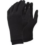 Silk Clothing Trekmates Unisex Silk Gloves, Black
