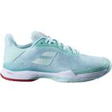 Racket Sport Shoes on sale Babolat Jet Tere Women's Tennis Shoes Yucca/White