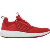 EA7 Trainers EA7 Eagle Logo Lace Runner Red Trainers