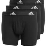 Adidas Men's Underwear adidas Bos Briefs Pairs, schwarze Herren Boxershorts