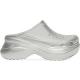 Balenciaga Shoes Balenciaga Women's Crocs Mules Silver Silver