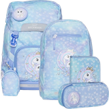 School Bags Beckmann Classic Set 22L - Unicorn Princess Ice Blue