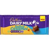 Cadbury Chocolates Cadbury Dairy Milk Salted Caramel Chocolate Bar 120g 1pack