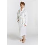White - Women Robes 'Pure Washed Linen' Bathrobe