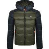 Superdry Outerwear Superdry Hooded Colour Block Sports Puffer Jacket