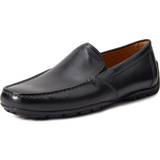 Geox Men Low Shoes Geox Moner Leather Loafers