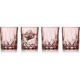 Pink Whisky Glasses Lyngby Glas Sorrento Whisky Glass 32cl 4pcs