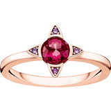 Thomas Sabo Ring colourful stones, rose-coloured red TR2263-540-10-54
