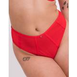Red Knickers Curvy Kate Elementary High Waist Brazilian Red/Pink