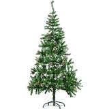 Metal Christmas Trees The Christmas Workshop Snowman Realistic Green Christmas Tree 183cm