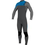 Front Wetsuits O'Neill Boys 2023 O'Neill Youth Hyperfreak 4/3mm Chest Zip GBS Wetsuit Grap