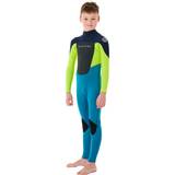 Rip Curl Boys 2023 Omega 4/3mm Back Wetsuit Navy