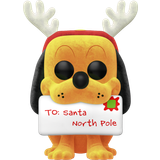Deers Toy Figures Funko POP! Pluto Holiday Flocked Disney