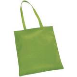 Green Shopping Trolleys eBuyGB Shoulder Bag Natural Tote Ideal for Printing, Cotton, Green, Pack of 10