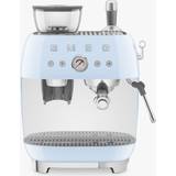 Smeg Integrated Coffee Grinder Espresso Machines Smeg 50's Style EGF03PBUK Espresso Pastel