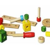 Lelin Wooden Contruction Kit Childrens Kids Model Building Activity Toy
