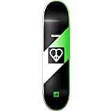 Heart Supply Heimana Reynolds Pro Skateboard Deck Symbolic Impact Light Black/Green/White 8.25"