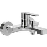 Villeroy & Boch Bath Taps & Shower Mixers Villeroy & Boch Einhebel-Badewannenarmatur 'Architectura' verchromt Silber