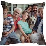 Getagift Personalised with One/Multi Photo Printed Collage Cushion Cover Multicolour (45x45cm)