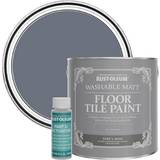 Floor Paints Rust-Oleum Washable Matt Tile Floor Paint, Wood Paint Grey 2.5L