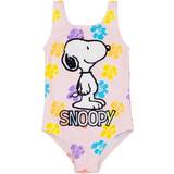 Sleeveless Bathing Suits Snoopy Childrens/Kids One Piece Swimsuit