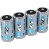 Ansmann Batteries Batteries & Chargers Ansmann C Size Batteries [Pack of 4] Long Lasting Precharged Rechargeable C Type 4500 mAh NiMH MaxE Pro Battery For Flashlights, Operating Machines, Toys, LED Torch Lights