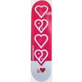 Heart Supply Chris Chann Pro Skateboard Deck Balance Red/White 8"