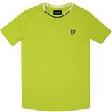 Lyle & Scott T-shirts Lyle & Scott And Boy's Boys Tipped Sulphar T-Shirt Sulfur years/13 years sulfur