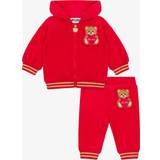 Girls Jumpsuits Children's Clothing Moschino ZIPPED SWEATS. TROUS Red 12-18 months