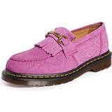 Pink Low Shoes Dr. Martens Adrian Snaffle, Purple