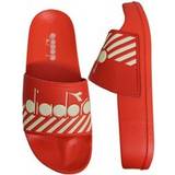 Diadora Slippers & Sandals Diadora Serifos Wide Barra Mens Red Sliders