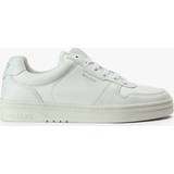 Mallet Trainers Mallet Mens Bentham Court Tumbled Trainers In White/White 10, Co
