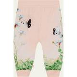 Molo Trousers Molo Girls Pink Organic Cotton Joggers month