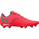 Under Armour Football Shoes Under Armour Magnetico Pro FG Football Boots Beta Green Screen Black Red