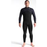 Front Wetsuits Skins ReWired 4/3mm Mens Chest Zip Wetsuit 2024 Anthracite/Black
