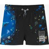 Molo Swimwear Molo Teen Boys Black Plankton Swim Shorts Upf50 15-16 year