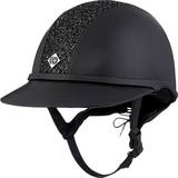 Riding Helmets on sale Charles Owen 2022 SP8 Plus Leather Look Helmet Black