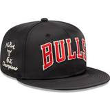 New Era Chicago Bulls Satin Script Black 9FIFTY Snapback Cap