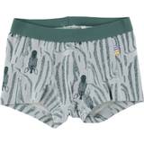 Wool Boxer Shorts Children's Clothing Joha Wool/Cotton Green AOP Boxershorts