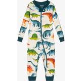 Jumpsuits Children's Clothing on sale Hatley Boys Organic Cotton Dino Park Romper Ivory 12-18 month