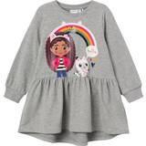 0-1M Dresses Children's Clothing Name It Gabby's Dollhouse Kleid - Grey Melange