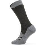 Waterproof Underwear Sealskinz Unisex Unisex Raynham Socks Black/Grey Socks