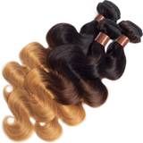 Black Stick Hair Extensions BLACKMOON HAIR 10 12 14 Inch Brazilian Virgin Ombre Hair Body Wave Hair Weave 3 Bundles Virgin Extensions