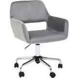 Adjustable Seat Office Chairs Premier Housewares Interiors Brent Office Chair