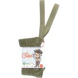 Silly Silas Granny Teddy Footed Tight with Braces - Olive Green