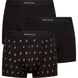 Paul Smith Men's Underwear Paul Smith 3-Pack Trunks Black