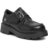 Vagabond Women's Cosmo Buckled Leather Shoes Black
